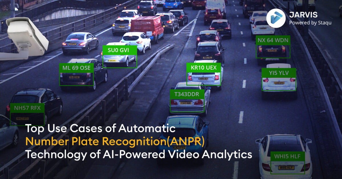 Top Use Cases of Automatic Number Plate Recognition(ANPR) Technology of AI-Powered Video Analytics