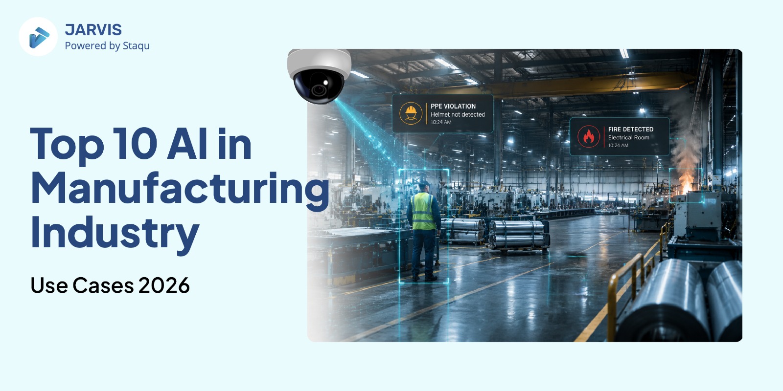 AI in Manufacturing Industry: Top 10 Use Cases in 2026